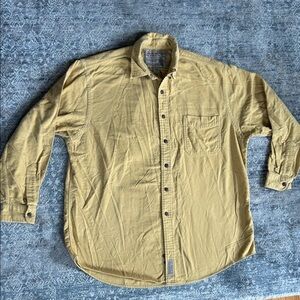 Vintage Abercrombie & Fitch Yellow Chamois Shirt